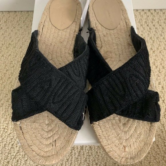 ES PAR TA Cross Over Espadrille Artisan Sandal - Picture 1 of 8